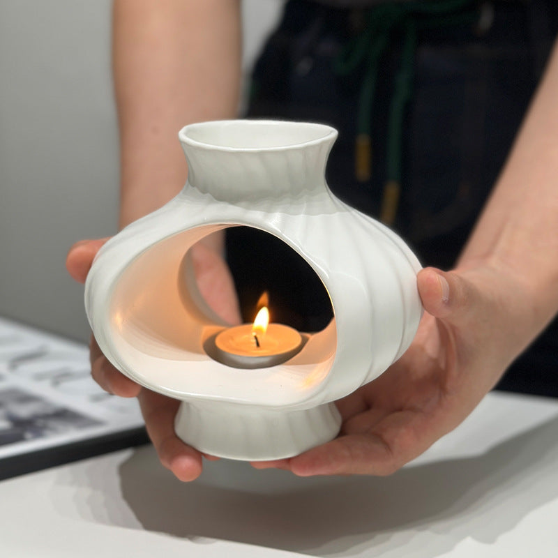 Premium Ceramic Diffuser for Beauty Salons | Multi-Functional Essential Oil & Incense Brick Heater