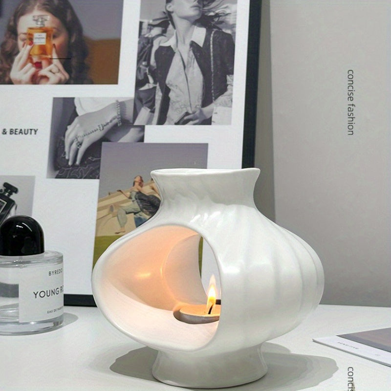 Premium Ceramic Diffuser for Beauty Salons | Multi-Functional Essential Oil & Incense Brick Heater