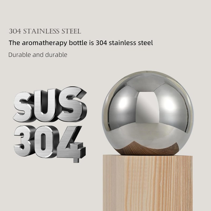 1 Aroma Diffuser Set with Rattan and Funnel | Large Capacity Refillable Container, Solid Wood Base, Suitable for Bathrooms and Living Rooms, Black Base